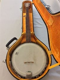 Remo Weather King Banjo with Case.