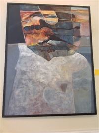 Large Art, Approximately 48" x 60".
