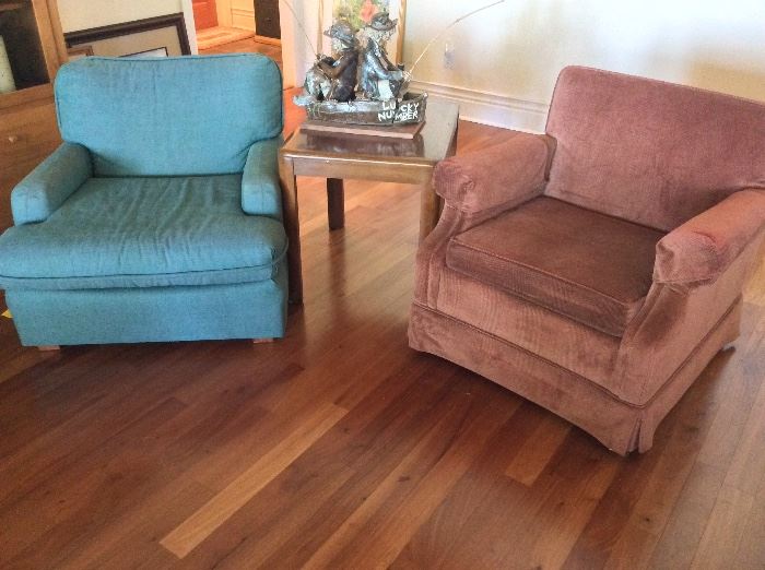 Upholstered Living Room Chairs.