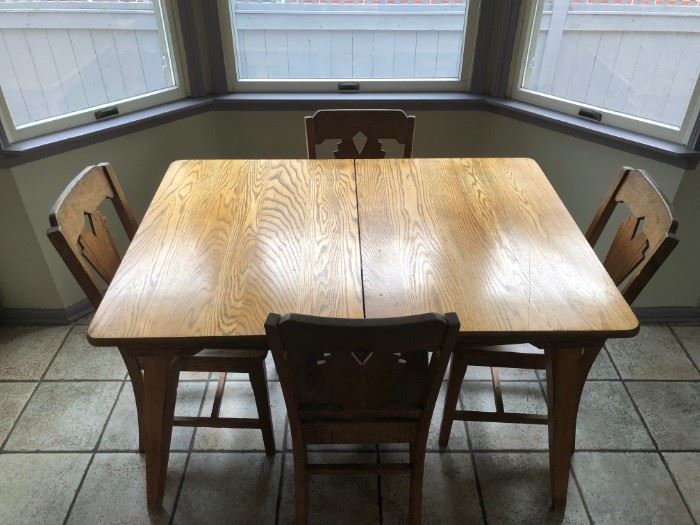 kitchen table solid wood