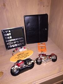 Assorted Harley Davidson Items
