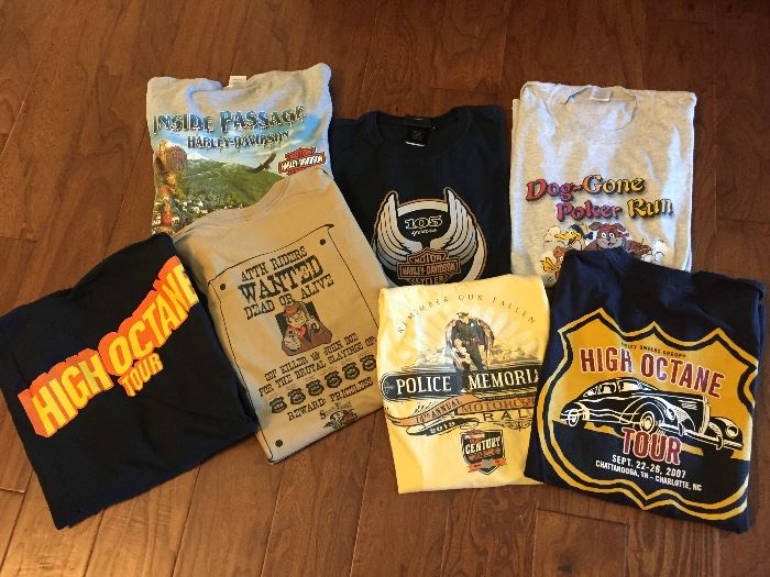Assorted Biker/Motorcycle T-Shirts
