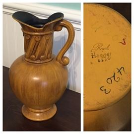 Royal Haeger Pottery Pitcher Vase