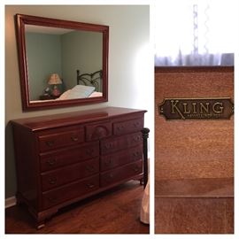 Kling Dresser and Mirror
