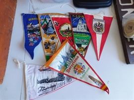 German Souvenir Pennants 