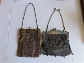 Art Deco Mesh Purses