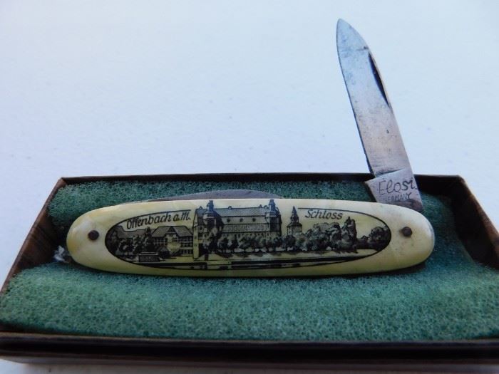 German Elosi Souvenir Pocketknife 