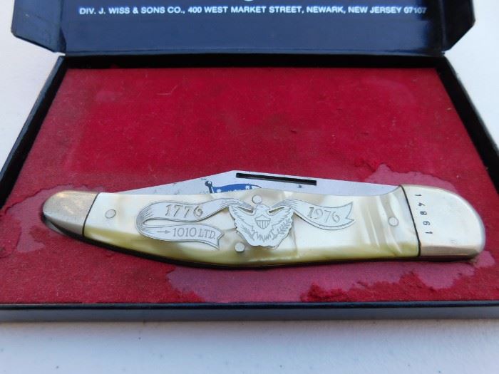 1976 Boker Heritage of Freedom Bicentennial Knife(Boxed)