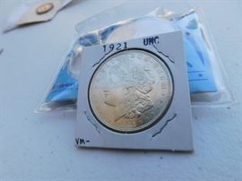 1921 Morgan Silver Dollar
