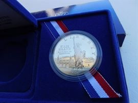 1986 Ellis Island Silver Dollar