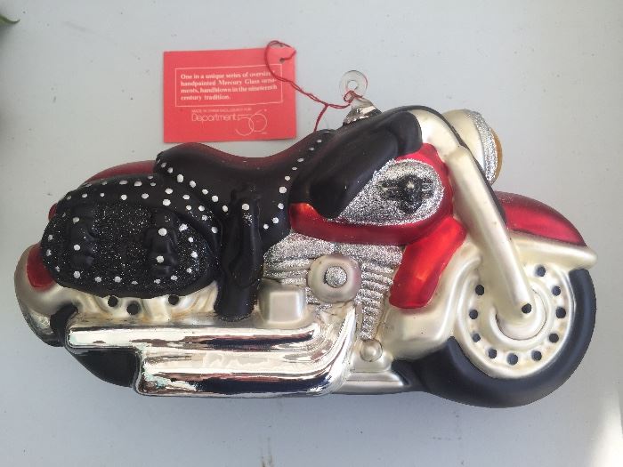 Dept. 56 Motorcycle Ornament