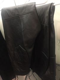Ladies Leather Riding Pants