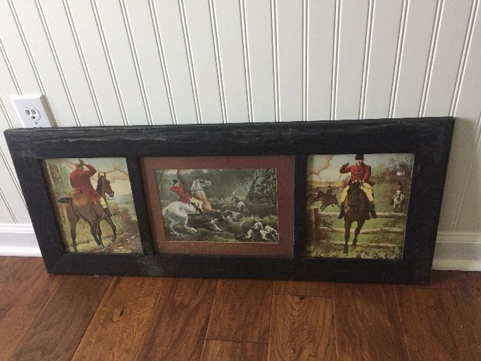 Framed Equestrian Wall Art