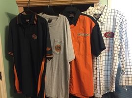 Assorted Men's Harley Davidson Shirts