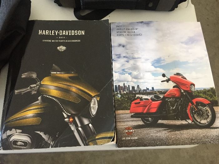 Harley Davidson Parts Catalogs 2014 & 2017