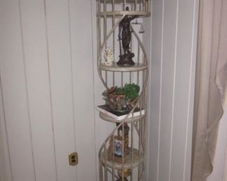 Swivel Curio Shelving