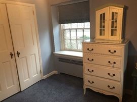 FRENCH PROVINCIAL HIGH BOY DRESSER