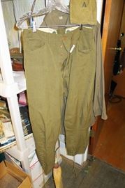 Early army pants.