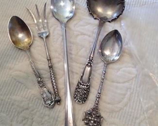 some sterling pieces