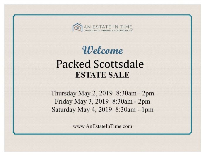 Estate Sale Photo Messagewelcome SALE SIGN