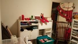 Vintage Christmas Windsor Rocker