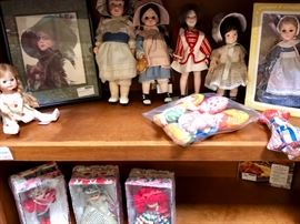 Lots of dolls