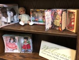 Madame Alexander, Ginny, Vogue, Mattel, etc