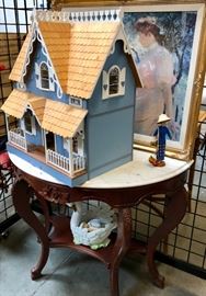 Dollhouse with furniture 