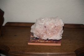 Pink Halite From Seamless Lake, Trona CA