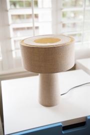 Small Fabric Table Lamp