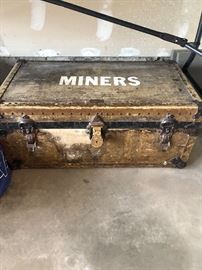 Vintage Miners Footlocker