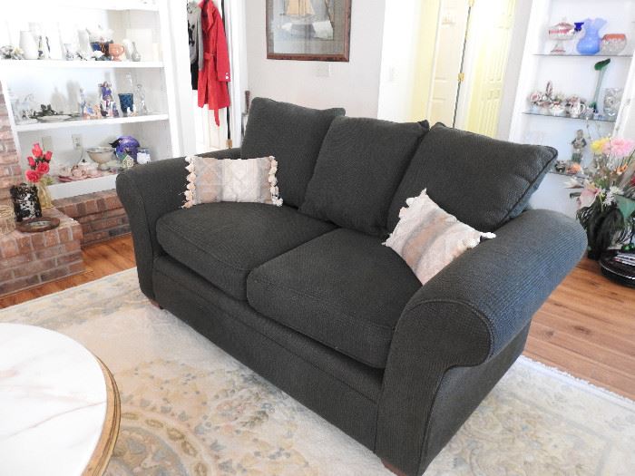 Hunter Green Loveseat