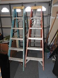 Fiberglass ladders