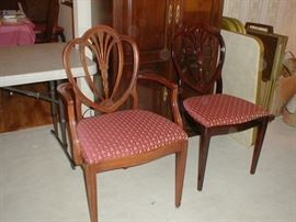 last of the Duncan Phyfe chairs