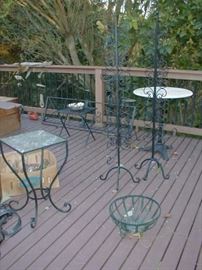 outdoor wrought iron
