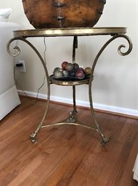 Iron occasional table