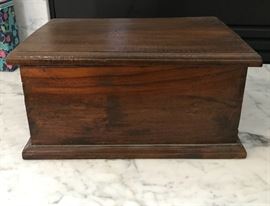 Vintage wooden box