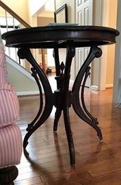 Alternate view of wood occasional table