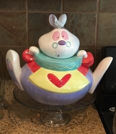 White Rabbit (Alice in Wonderland) cookie jar