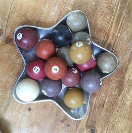 Billiard Balls for decoration only