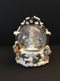 Christopher Radko snow globe