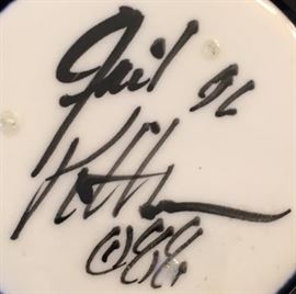 Maker's mark on candlestick