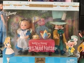 Alice in Wonderland dolls (NIB)