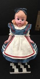 Alice in Wonderland figurine by Madame Alexander