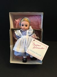 Madame Alexander miniature Alice in Wonderland doll