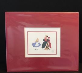 Alice and Queen of Hearts art work