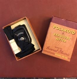 Polaroid exposure meter