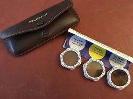 Polaroid filter lenses