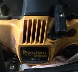 Poulan Pro chain saw