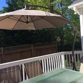 Alternate view of patio umbrella